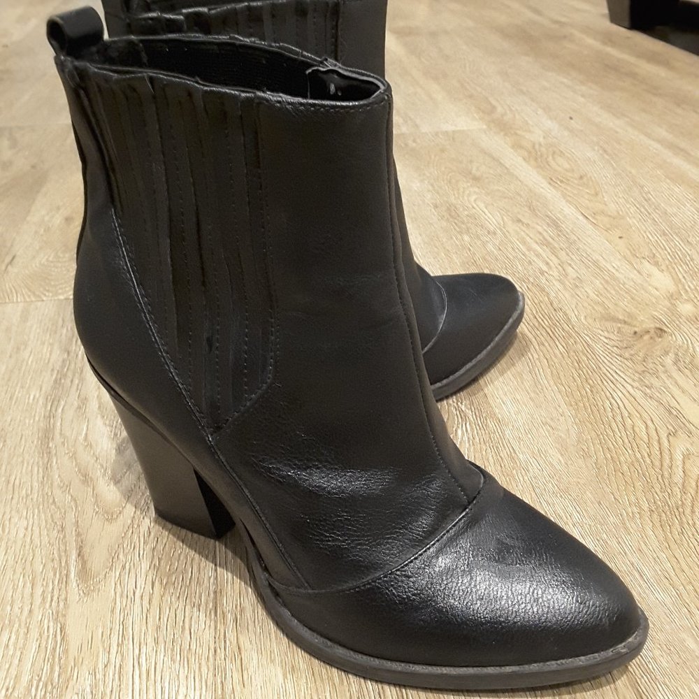 Leather Booties